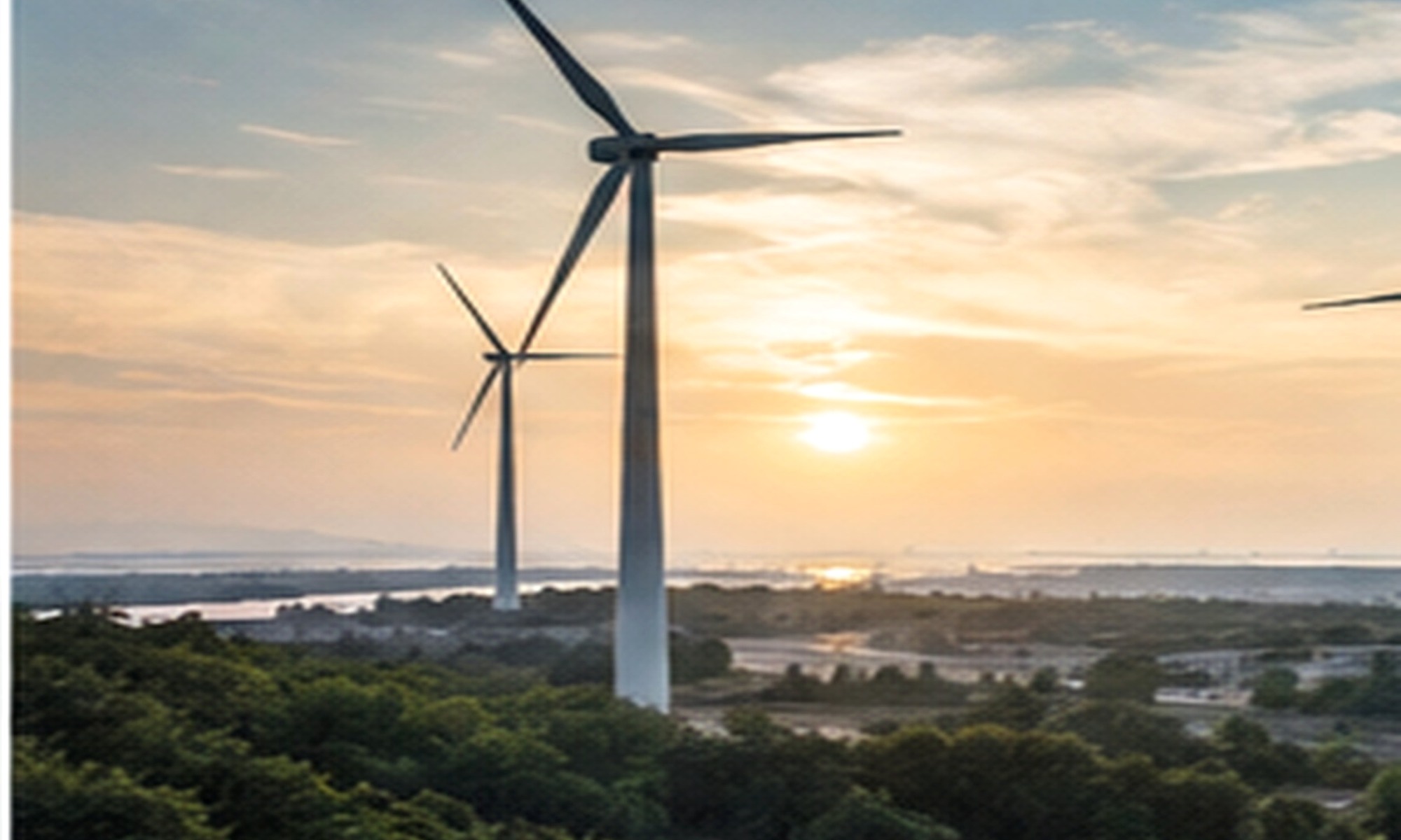 Renewable energy landscape supporting lower-impact industry