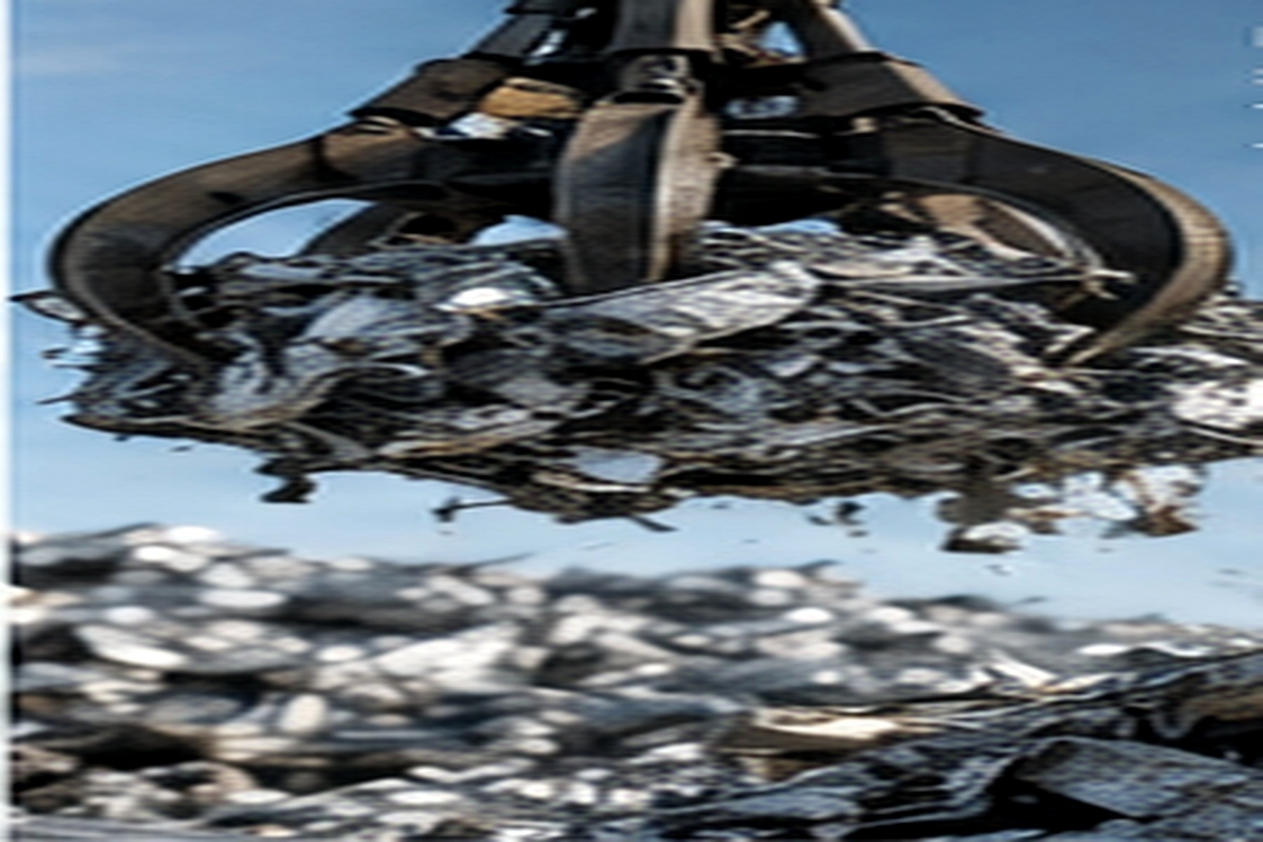 Industrial aluminium scrap handling for recycling